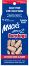 Mack's Ultra Soft Foam Earplugs, 30 Pair, 33dB Highest NRR, Comfortable for Sleeping, Travel, Concerts
