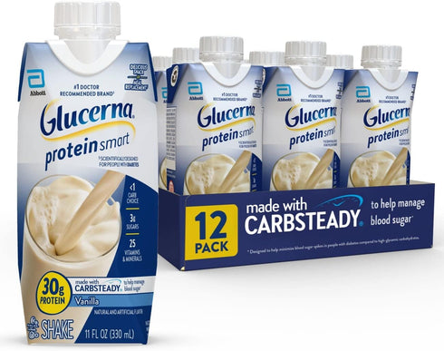 Glucerna Vanilla, 30G, 12 Count