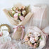 OUKEYI 200 Packaging Sheets Korean of Cotton Wrapping Flower Paper Non-Woven Floral Wrapping Paper, Waterproof Pleated
