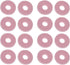 rosenice Anti-Wear Foot Shoe Patch 18 Sheets 108 Pcs Self-Adhesive Soft Foam Corn