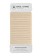 Heliums Thin Seamless Hair Ties - Beige Blonde, 6mm Nylon No Damage Ponytail Holders, 18 Pack