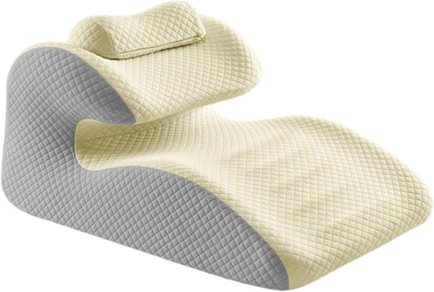 ZeawIEsvbyt 3D (SN.06) Intimacy Cushion for Couples, Ergonomic Butt Pillow with Contours, Designed for Deep Support