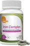 Zahler Iron Supplement with Vitamin C, High Absorption, 100 Count, Easy on Stomach