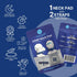 Snugell CPAP Headgear Strap Covers & Neck Pad Cushion, Ultra-Soft Fleece for Comfort & Skin Protection