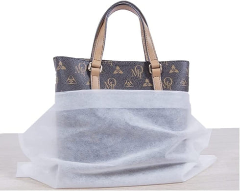 30 Eco-Friendly Travel Shoe Bag Storage Bags, Non-Woven Dust-Proof Bags with Rope for Shoes and Bags