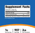 Nutricost Ascorbic Acid Powder (Vitamin C) 2 LBS - Gluten Free, Non-GMO