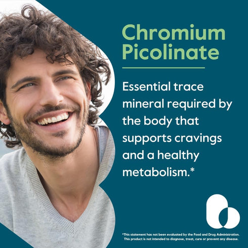 BESTVITE Chromium Picolinate 1000mcg - 480 Vegetarian Capsules, Vegan, Gluten Free, Non-GMO
