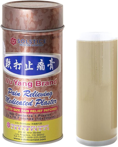 Pain Relieving Medicated Plaster, 1 Plaster - 3.9 in x 78.7 in/10 cm x 200 cm