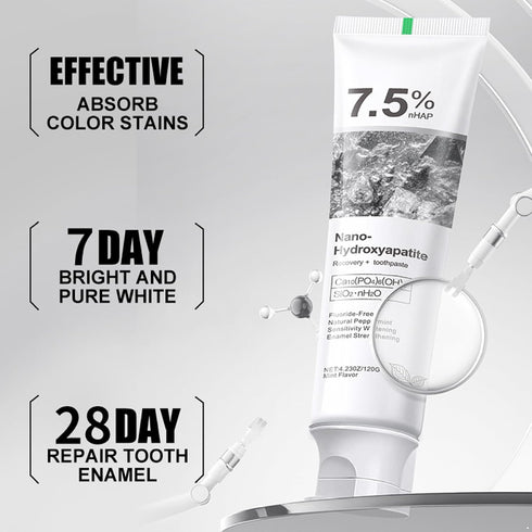 Minty Fresh Toothpaste for Daily Oral Care and Stain Removal