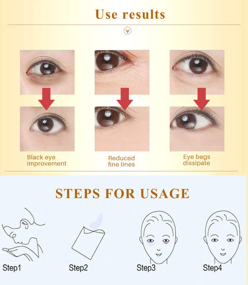 Under Eye Patches, 30PCS Pink Eye Gel Pads with Collagen Treatment for Dark Circles and Puffiness