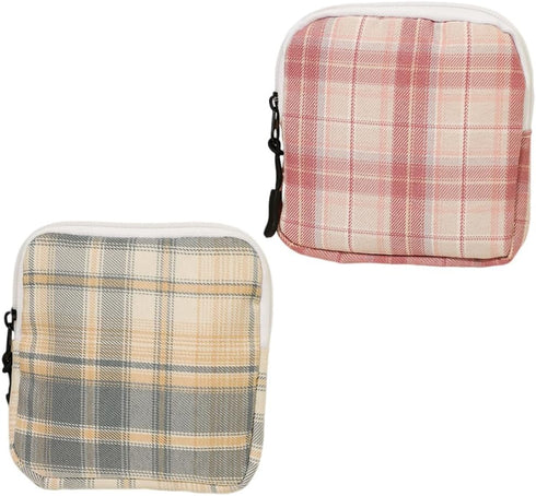 LJJCSFF 2 Pcs Feminine Product Organizer Pouch Sanitary Napkin Storage Bag Period Menstrual