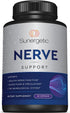 Premium Nerve Support Supplement - 60 Capsules with ALA, ALC & Benfotiamine for Healthy Circulation