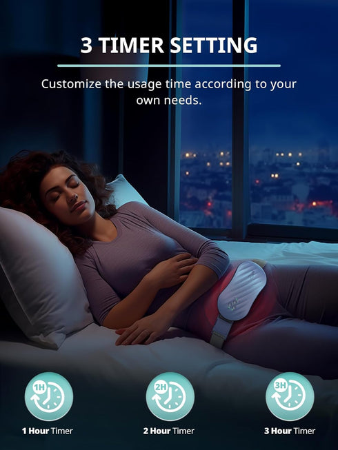 Slimpal Heating Pad for Period Cramps, Portable Heating Pad for Menstrual Relief, Electric Cordless Heating Belt
