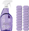 YILEST Oven Cleaner Spray with 18 Concentrated Tablets - Powerful Degreaser for Stovetop,