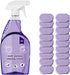 YILEST Oven Cleaner Spray with 18 Concentrated Tablets - Powerful Degreaser for Stovetop,