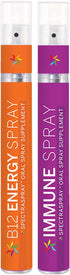 Spectraspray Travel Wellness Kit - Immune Support & B12 Vitamin Liquid Oral Spray, Vegan & Gluten Free