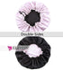 Stain Bonnet Silky Sleep Cap Adjustable Satin Cap for Night Sleeping - Reversible Double Layer Light Purple/Black