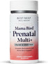 Best Nest Wellness Mama Bird Prenatal Vitamin - Iron Free, 30 Count, Methylfolate for Pregnant Women, Vegan