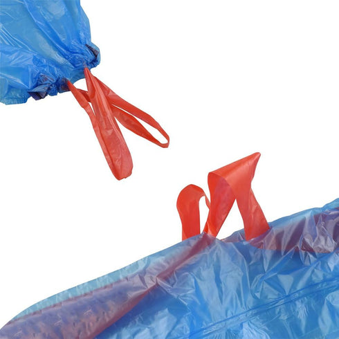 Fiaze Drawstring Trash Bags, 6 Gallon, 200 Counts, Blue