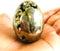 Natural Golden Pyrite Oval Egg Polished Gemstone Crystal Healing Reiki feng Shui