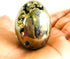 Natural Golden Pyrite Oval Egg Polished Gemstone Crystal Healing Reiki feng Shui