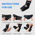 Foot Ankle Ice Pack Wrap - Reusable Gel Cold Pack for Foot Pain Relief (2 Gel Ice Packs)