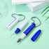 Healvian 2pcs Portable Dental Picks - Mini Travel Plaque and Tartar Remover with Chain for Oral Cleaning