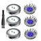 HQ56 Replacement Shaver Heads for Philips Norelco HQ3 HQ4 HQ55 HQ56 HQ6, 3Pcs Compatible with Electric Shavers