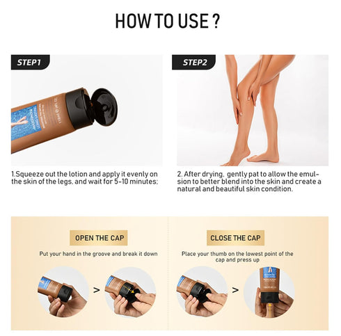 Leg Makeup Waterproof No Transfer, Cover Up Makeup for Varicose Veins, Long Lasting Body Foundation (2#, 4oz)