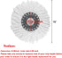 YWSHF 5 PCS Replacement Spin Mop Heads for Old Hurricane Mr.Clean 360 Spin Magic Mop, Microfibre Universal Refills
