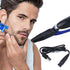 INVODA Shaver Head Replacement Charger and Brush for Electric Solo Shaver, USB Data Cable (2 Shaver Head & Cord)