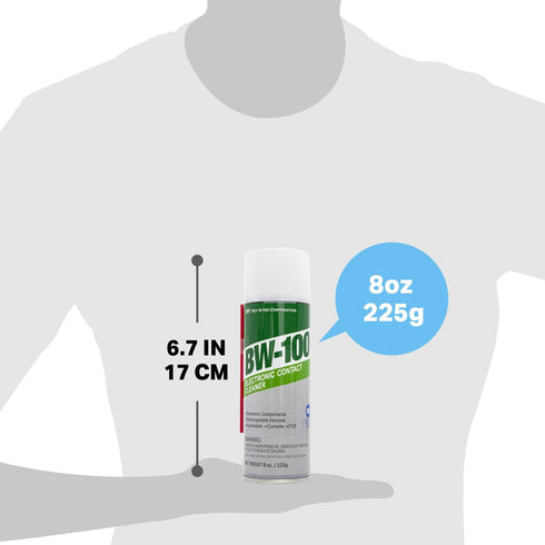 Non-Flammable Electronic Contact Cleaner Aerosol Spray - Safely Cleans Joycons, Computers, PCB and More - Quick Dry |