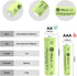 Porvoo AA 600mAh Ni-MH Rechargeable Batteries 1.2V for Outdoor Solar Lights, Garden Lights, String Lights (12 Pack)