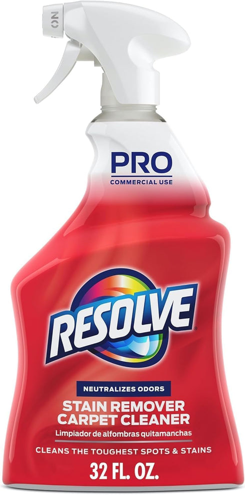 Resolve Professional Strength Spot and Stain Carpet Cleaner, 32 Fl Oz (Pack of 1)