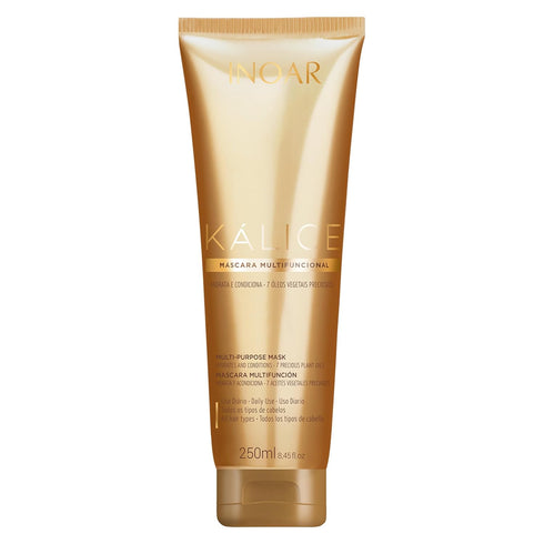 INOAR Kalice Multifunctional Hair Mask with Botanical Oil Blend for Deep Conditioning, 8.45 Fl Oz