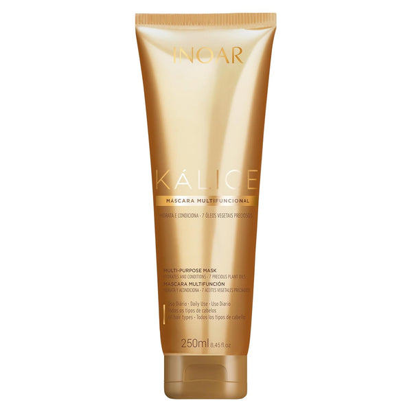 INOAR Kalice Multifunctional Hair Mask with Botanical Oil Blend for Deep Conditioning, 8.45 Fl Oz