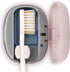 NewWay Pink Mini Toothbrush Cover, Rechargeable Travel Toothbrush Case with Holder for Household and Business Trip
