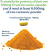 NatureCity True-Curcumin Turmeric Supplement | 500mg Curcuma Capsules | Non-GMO Vitamin Supplements | Supports Joints