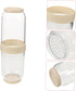 Set 2 of Reusable Portable Mouthwash Holders - Ideal for Travel and Home