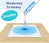 Conkote Silicone Adhesive Foam Dressings 4'' X 4'', Waterproof Bandages for Wound Care, Box of 10