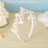 Yean Starfish Bride Wedding Headband, Pearl Shell Tiara Hair Accessories for Women and Girls