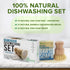 Natural Non-Toxic Dish Washing Block Soap, Vegan Cruelty-Free, Eco-Friendly, Zero Waste Handmade Solid Bar Soaps