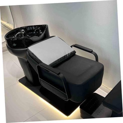 Salon Waterproof Shampoo Chair Mat - Reusable Plastic Water Barrier for Spa Equipment