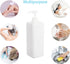 Pump Bottle, Refillable Plastic Empty Lotion Dispenser for Bathroom Shampoo and Body Wash, 32oz/1L White, 2 Pack
