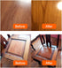 Wood Seasoning Beewax Polish for Wood & Furniture, Metal & Leather, Complete Solution for Furniture Care and Home
