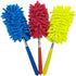M-Jump 3 Pack Retractable Long-Reach Washable Duster - Microfiber Hand Duster Brush with Telescoping Pole