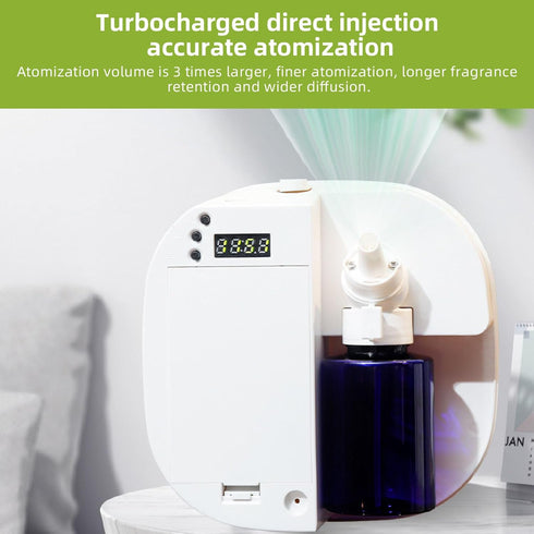 Leftwei 100ml Hotel Diffuser, Turbocharged Direct Spray Aromatherapy Machine, Accurate Atomization Diffuser