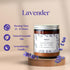 Indigofairs 7oz 40 Lavender Scented Candle - Soy Wax Aromatherapy Candle for Stress Relief & Relaxation Hours Long