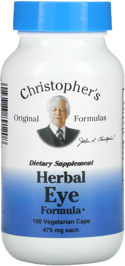 Christopher's Original Formulas Herbal Eye Formula, Natural Eye Support Supplement