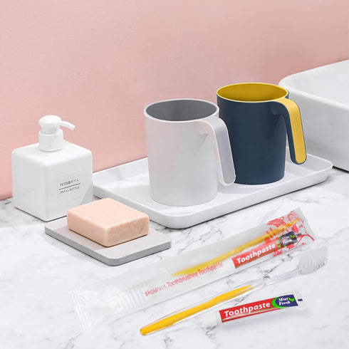 Disposable Toothbrushes with Toothpaste Individually Wrapped, 10g for Homeless, Shelter, Air Bnb/Hotel/Guest Apartment,